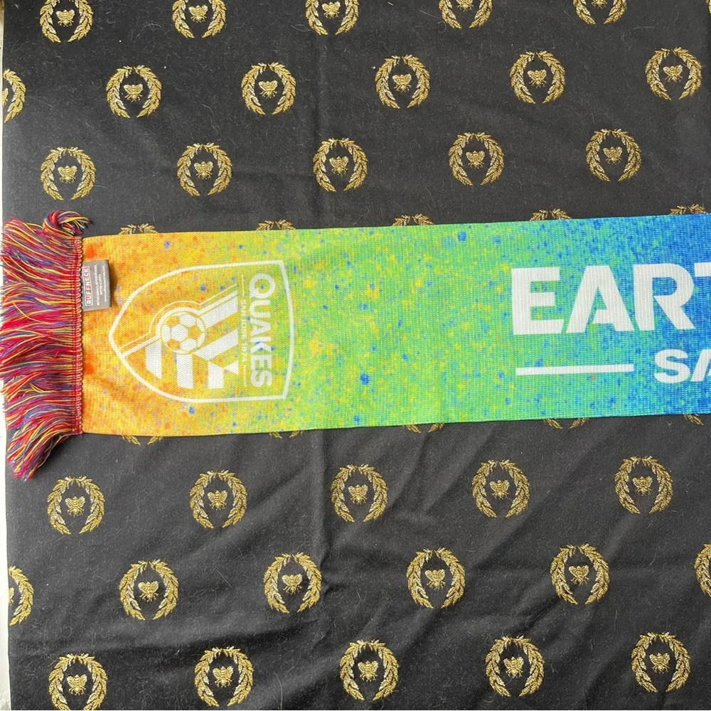 Love is love San Jose Earthquakes pride scarf